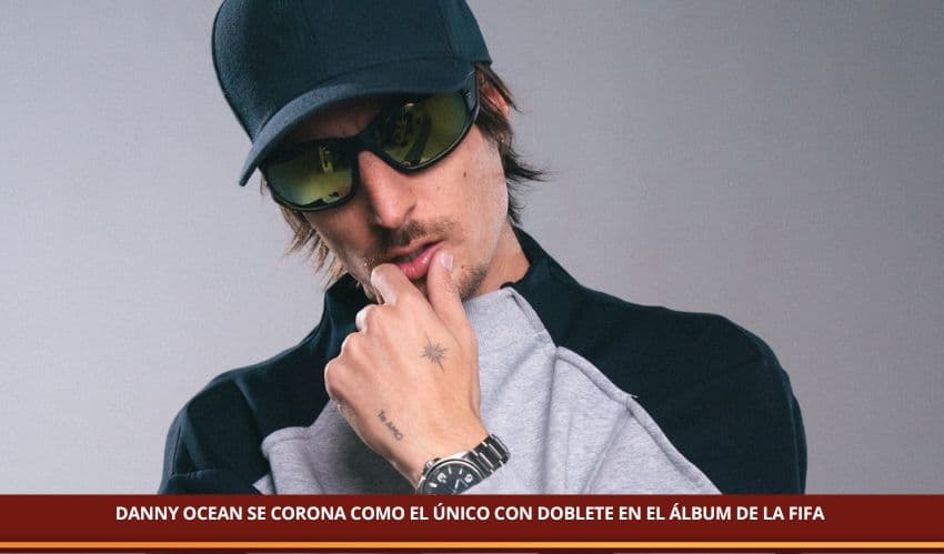 EL VENEZOLANO CANTA EN INGLÉS Y SE CORONA COMO EL ÚNICO CON DOBLETE EN EL ÁLBUM DE LA FIFA